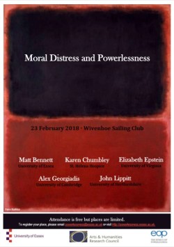 Moral Distress poster